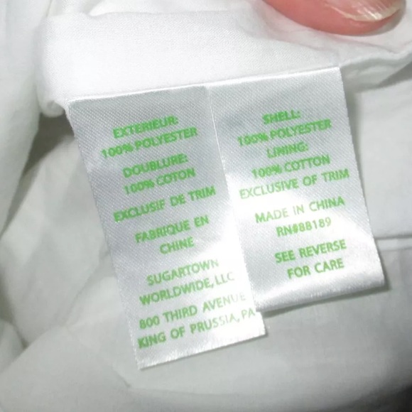 Lilly Pulitzer Maya Shift Resort sleeveless white floral lace mini dress size 4 - Picture 13 of 15